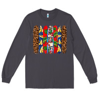 Smoke dominican republic brushstrokes Long Sleeve Tee - AdoDesignShop