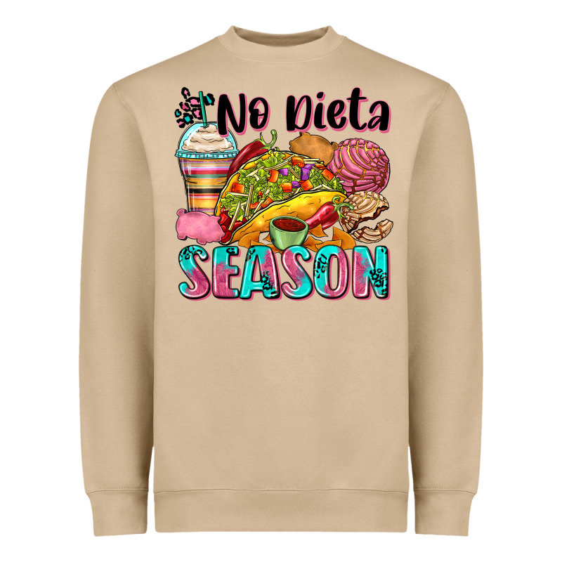 No Dieta Season Heavyweight Sweatshirt by Zillion Design Studio | Teevron