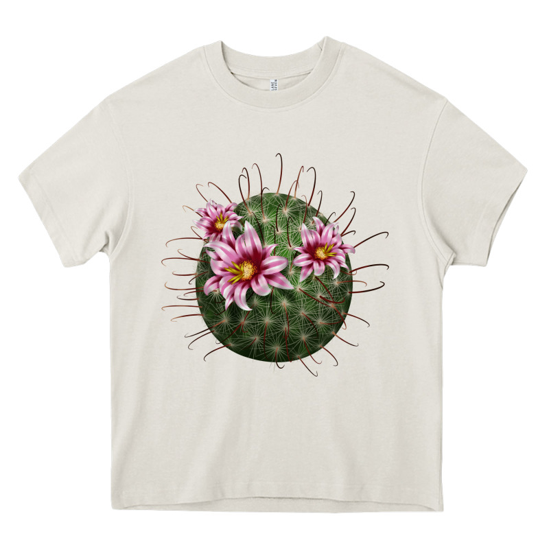 Arizona Fishhook Cactus Heavy Core Tee by LillyAllenDesigns | Teevron