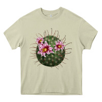 Mossy arizona fishhook cactus Heavy Core Tee - LillyAllenDesigns