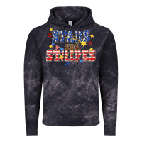 Cloud Black stars and striper billie wilder Vintage Hoodie - texasbilliewilder