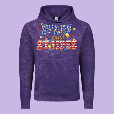 Vintage Hoodie stars and striper billie wilder