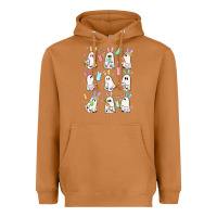 Meerkat bunny ghost Heavyweight Hoodie - MaliasSmallBusiness