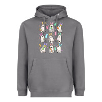 Storm bunny ghost Heavyweight Hoodie - MaliasSmallBusiness