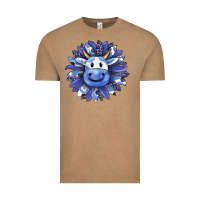 Vintage Coffee blueberry milkshake cow sunflower Vintage Tee - RanaPortraitStore