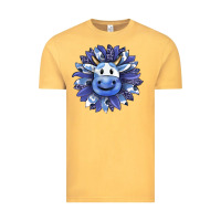 Blueberry Milkshake Cow Sunflower Vintage Tee | Teevron