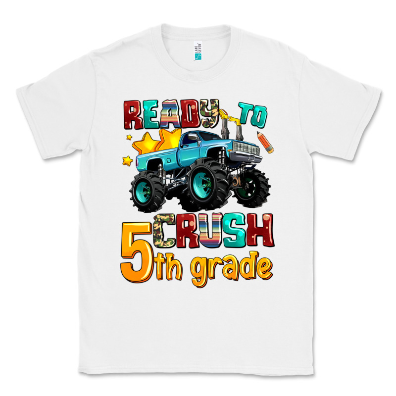 Ready To School Crush 5th Grade Classic Tee by AdoDesignShop | Teevron