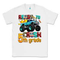 White ready to school crush 5th grade Classic Tee - AdoDesignShop