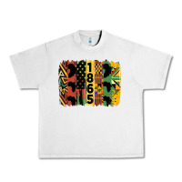 Lunar Rock juneteenth 1865 brush stroke Urban Heavy Tee - HRA Design Shop