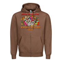 Chestnut proud of my roots Zipper Hoodie - BundleAndBundleShop