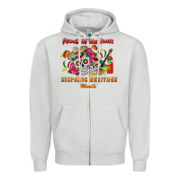 Dove Grey proud of my roots Zipper Hoodie - BundleAndBundleShop