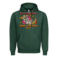 Sports Green proud of my roots Zipper Hoodie - BundleAndBundleShop