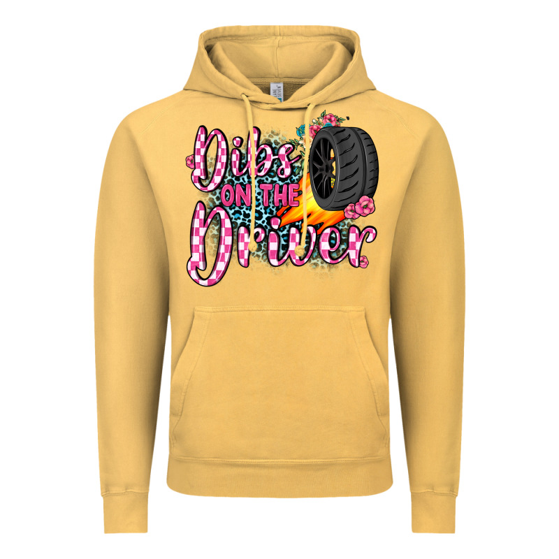 Dibs On The Driver Vintage Hoodie by JahusDesignShop | Teevron