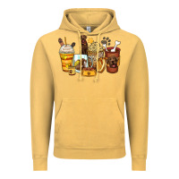 Vintage Mustard labrador retriever coffee cups Vintage Hoodie - Zillion Design Studio