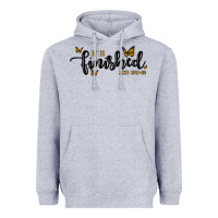 Heather Grey it is finished Heavyweight Hoodie - MaliasSmallBusiness