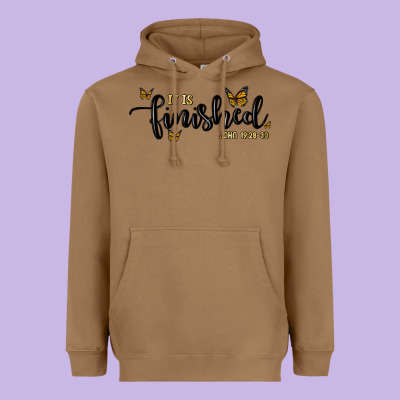 It Is Finished Heavyweight Hoodie Designed By Maliassmallbusiness