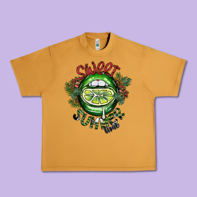 Sweet Summer Time Urban Heavy Tee Designed By Sublimationcraftshop