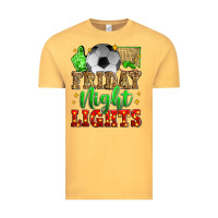 Vintage Mustard friday night lights soccer Vintage Tee - Zillion Design Studio