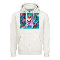 Oatmeal Heather sugar with love Zipper Hoodie - AdoDesignShop