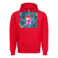 Red sugar with love Zipper Hoodie - AdoDesignShop