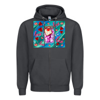 Smoke sugar with love Zipper Hoodie - AdoDesignShop