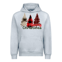 Heather Grey Merry Christmas Urban Hoodie - Bettercallsaul