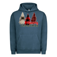 Pigment Midnight Navy Merry Christmas Urban Hoodie - Bettercallsaul