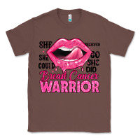 Chestnut breast cancer warrior lips Classic Tee - JahusDesignShop