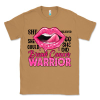 Toasted Coconut breast cancer warrior lips Classic Tee - JahusDesignShop