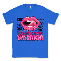 True Royal breast cancer warrior lips Classic Tee - JahusDesignShop