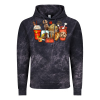 Cloud Black labradoodle coffee cups Vintage Hoodie - Zillion Design Studio