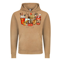 Vintage Camel labradoodle coffee cups Vintage Hoodie - Zillion Design Studio