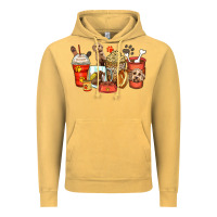 Vintage Mustard labradoodle coffee cups Vintage Hoodie - Zillion Design Studio