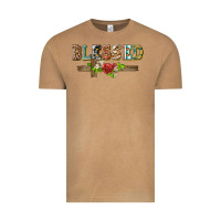 Vintage Camel blessed and floral cross Vintage Tee - BarkalooDesign