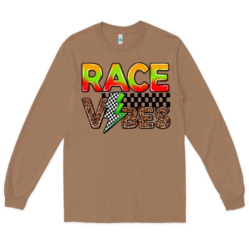 Race Vibes Long Sleeve Tee by AdoDesignShop | Teevron