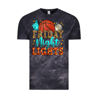 Cloud Black friday night lights basketball Vintage Tee - Zillion Design Studio