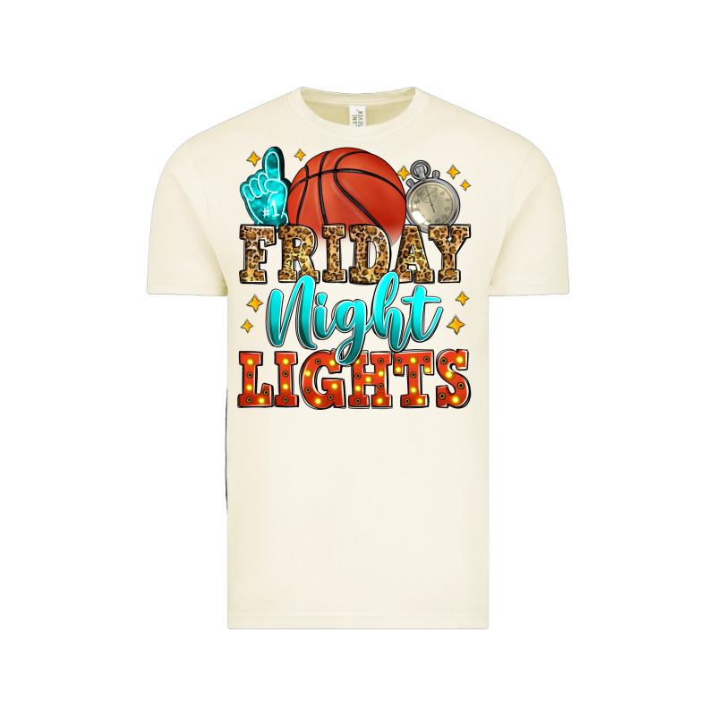 Friday Night Lights Basketball Vintage Tee by Zillion Design Studio | Teevron