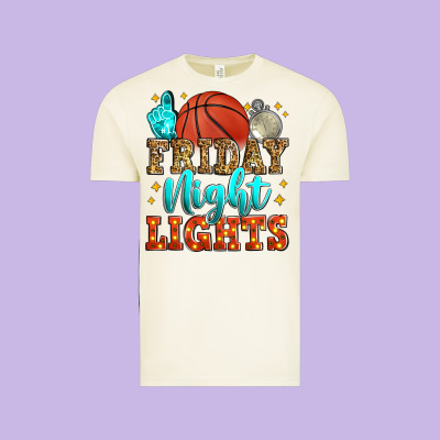 Friday Night Lights Basketball Vintage Tee Designed By Zillion Design Studio