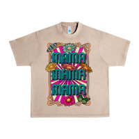 French Oak mama mama mama Urban Heavy Tee - CowhideDigitalArt