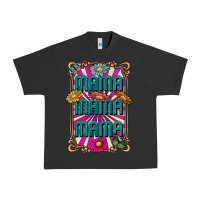 Pigment Black mama mama mama Urban Heavy Tee - CowhideDigitalArt