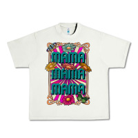 Pistachio mama mama mama Urban Heavy Tee - CowhideDigitalArt