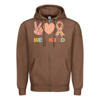 Chestnut Be Kind Zipper Hoodie - Bettercallsaul
