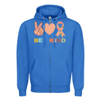 True Royal Be Kind Zipper Hoodie - Bettercallsaul