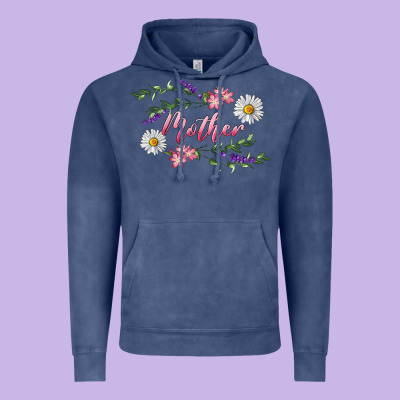 Vintage Hoodie floral mother