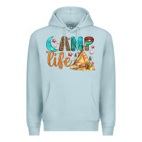 Blue Mist Camp Life Premium Hoodie - BundleAndBundleShop