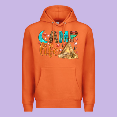 Camp Life Premium Hoodie Designed By Bundleandbundleshop