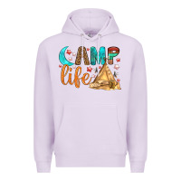 Lilac Camp Life Premium Hoodie - BundleAndBundleShop