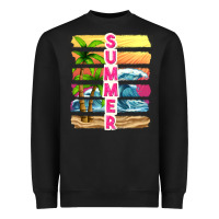 Black summer with background tbw Heavyweight Sweatshirt - texasbilliewilder