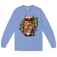 Colony Blue mexican coffee cup cactus Long Sleeve Tee - JahusDesignShop