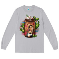 Moon Dust mexican coffee cup cactus Long Sleeve Tee - JahusDesignShop